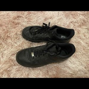 Black Nike Air Forces